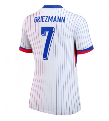 Frankrig Antoine Griezmann #7 Replika Udebanetrøje Dame EM 2024 Kortærmet